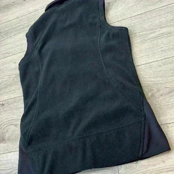 Columbia Black Fleece Vest Size Small - Picture 11 of 11